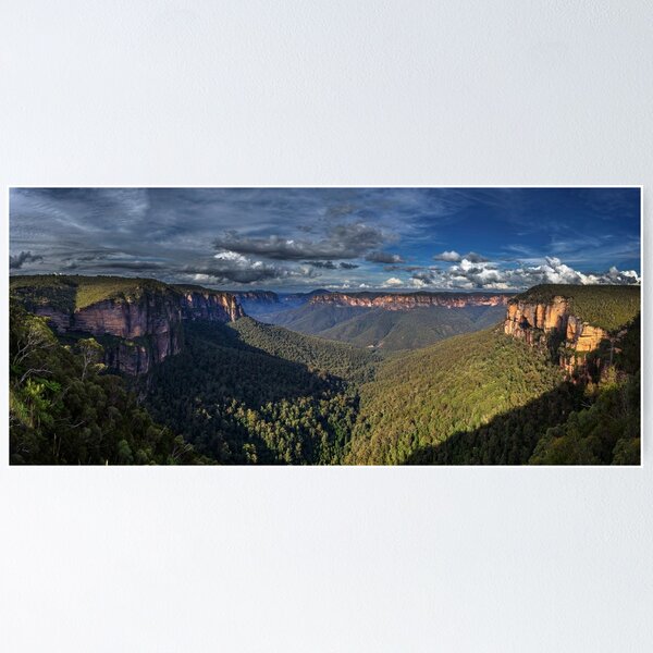 Item preview, Govett's Leap Panorama designed and sold by Vilaro Images.