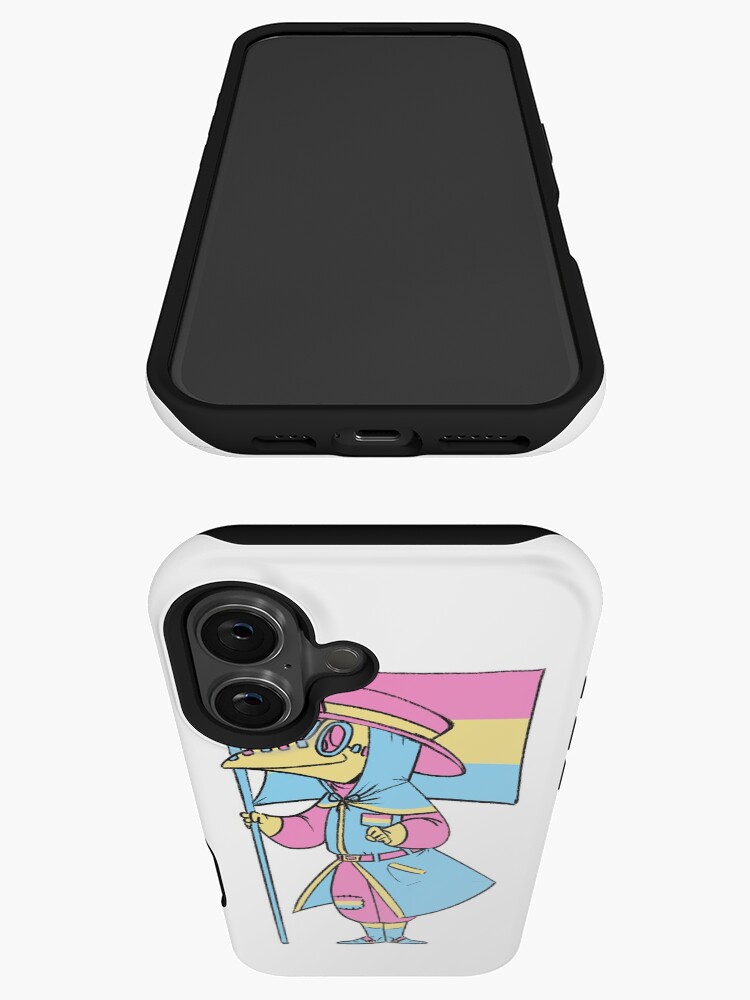 Thumbnail 3 von 4, iPhone-Hülle, Pastell Pan Pest-Doktor designt und verkauft von soodie.