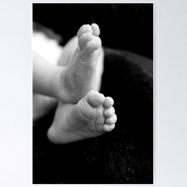 Item preview, Feet of a newborn baby designed and sold by ManwithaCamera.