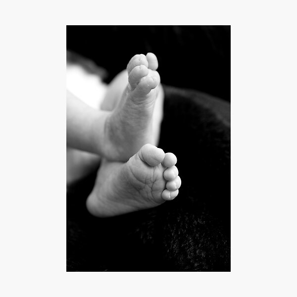 Item preview, Feet of a newborn baby designed and sold by ManwithaCamera.