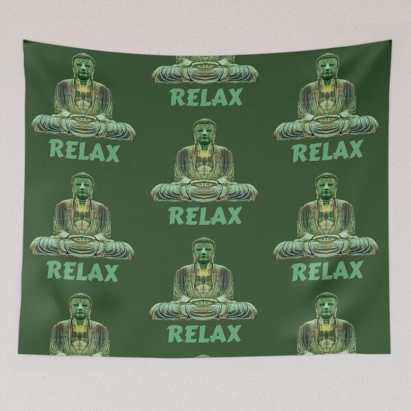 Item preview, Relaxing Buddha designed and sold by Lisa Bertnick.