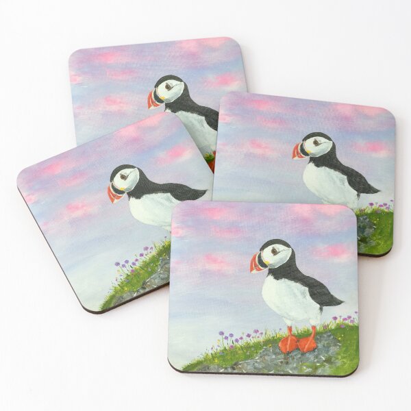 Item preview, Cute little Puffin designed and sold by Amazingraceart.