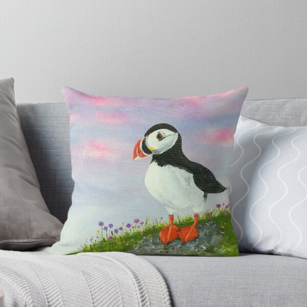 Item preview, Cute little Puffin designed and sold by Amazingraceart.