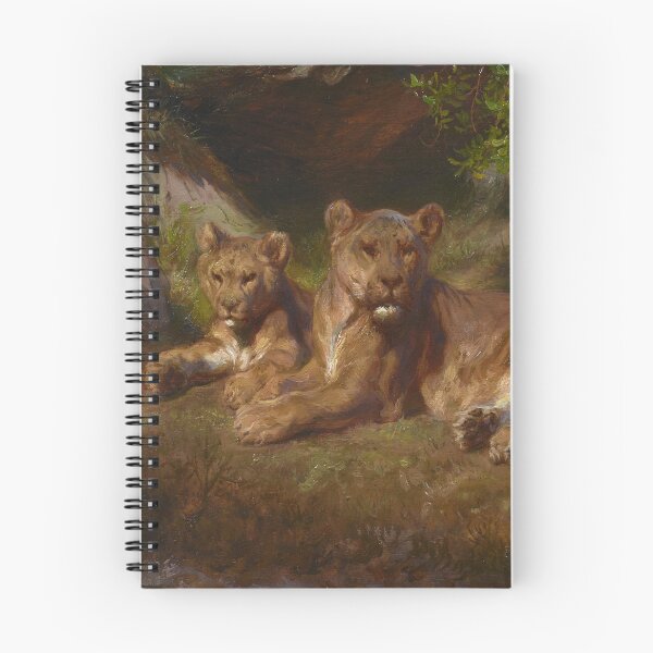 Item preview, Rosa Bonheur - Lions at Rest designed and sold by Rehs.