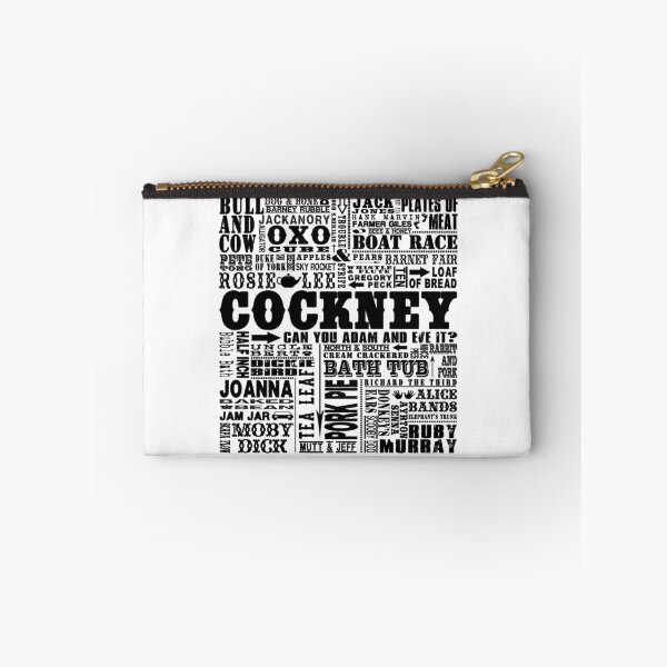Item preview,  TRADITIONAL COCKNEY SAYINGS BLACK designed and sold by DOOLALLY.
