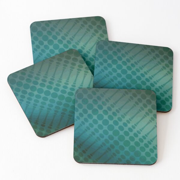 Item preview, Blue green pattern designed and sold by DerNerd.