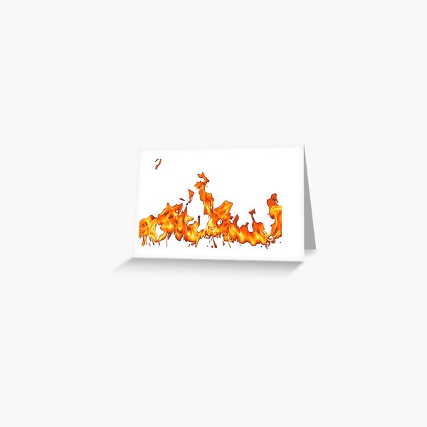 #Flame, #Forks of flame, #Spurts of flame, #fire, light, flames Greeting Card