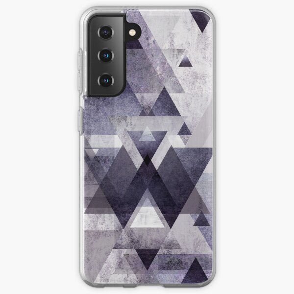 Purple Geo Samsung Galaxy Soft Case