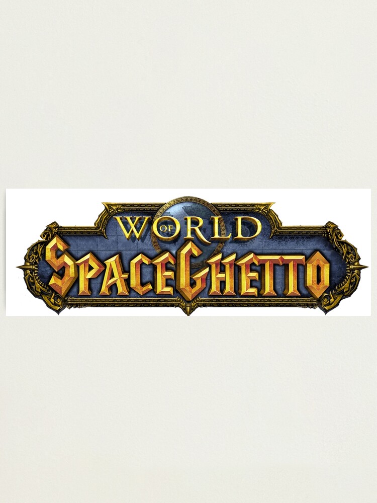 Alternate view of World of SpaceGhetto Photographic Print