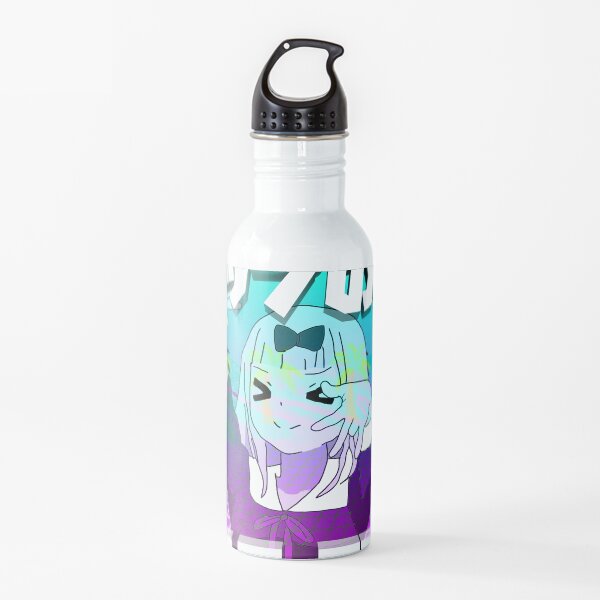 CHIKA RAP GOD VAPORWAVE - SAD JAPANESE ANIME AESTHETIC Water Bottle