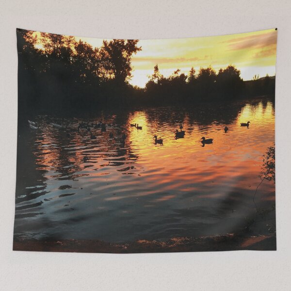 Item preview, Ducks on the Pond at Sunset by Jerald Simon - Music Motivation (musicmotivation.com) designed and sold by jeraldsimon.