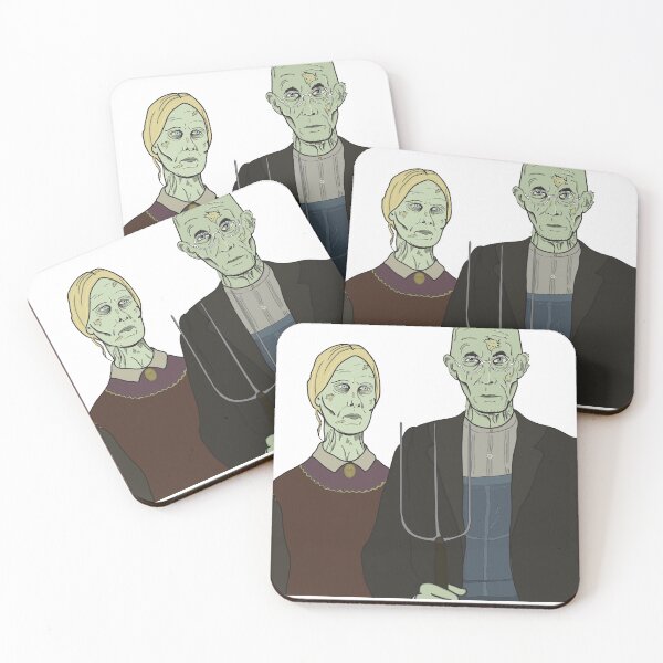 Item preview, Zombie American Gothic designed and sold by haydoghayy.