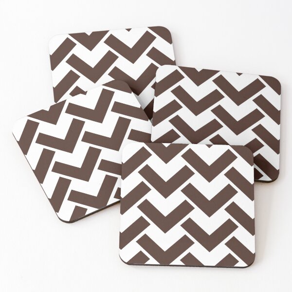 Item preview, Brown Wide Arrow Stripes designed and sold by CallaStatements.