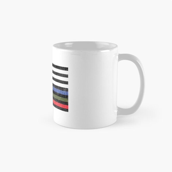 Item preview, Police, Military and Fire Flag (Version 3) designed and sold by CM-PD.