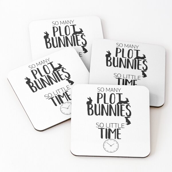 Item preview, So Many Plot Bunnies, So Little Time designed and sold by TheWriteShoppe.