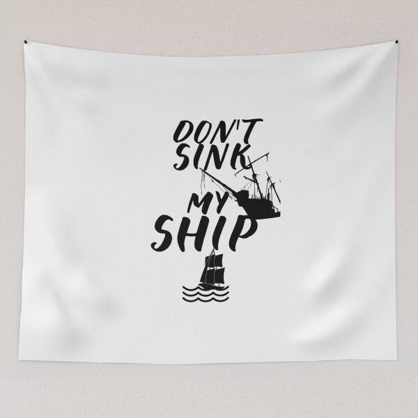Item preview, Don't Sink My Ship designed and sold by TheWriteShoppe.
