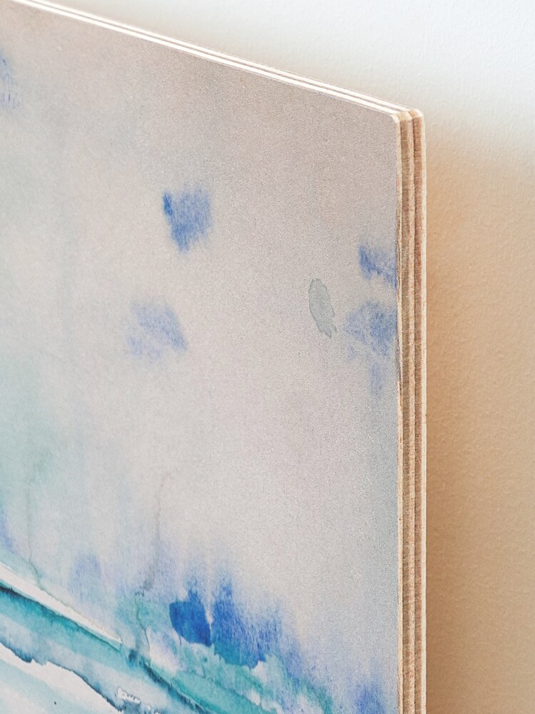 Alternate view of Shark fin Mounted Print