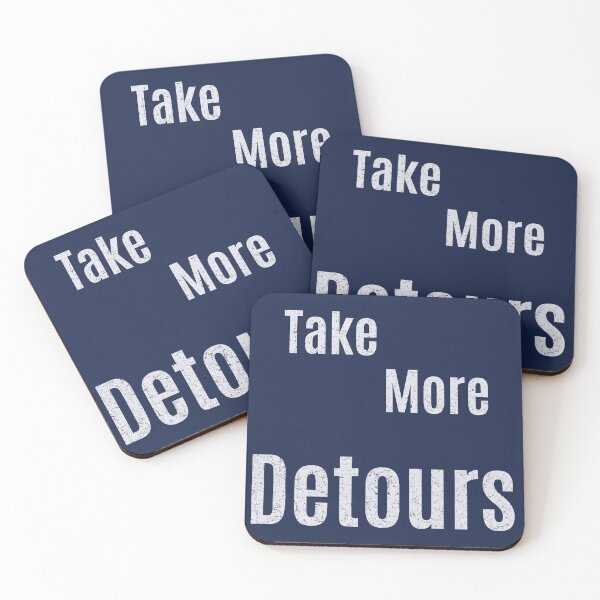 Item preview, Take More Detours designed and sold by Lisa Bertnick.