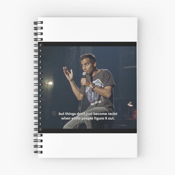 Item preview, Aziz Ansari White People Racism designed and sold by ngershwin.
