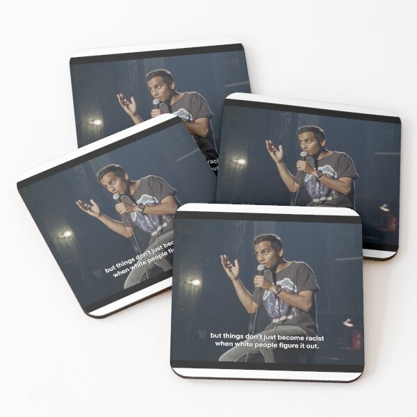 Item preview, Aziz Ansari White People Racism designed and sold by ngershwin.
