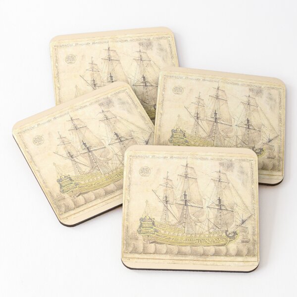 Item preview, Ancient Sailing Clipper Ship designed and sold by Lisa Bertnick.