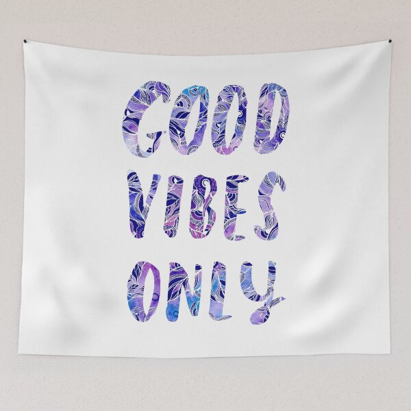 Item preview, Good Vibes Only designed and sold by Rosebudstudio Halsey.