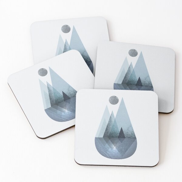 Item preview, Nordic Mountain Reflection designed and sold by UrbanEpiphany.