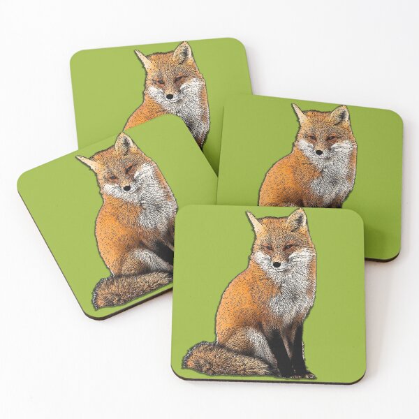 Item preview, Sitting Fox designed and sold by Foxlindesigns.
