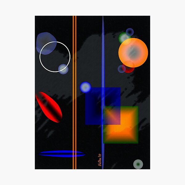 Controversial elements and the ring of power Photographic Print
