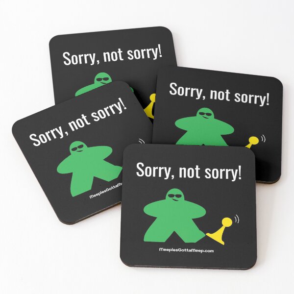 Item preview, Not Sorry, Green designed and sold by GottaMeep.