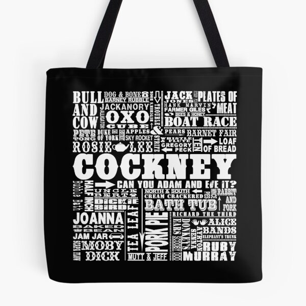 Item preview, Traditional Cockney Sayings White  designed and sold by DOOLALLY.
