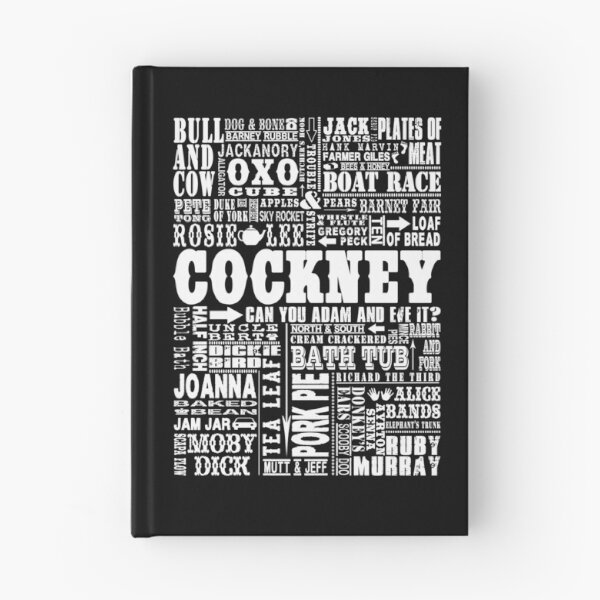 Item preview, Traditional Cockney Sayings White  designed and sold by DOOLALLY.
