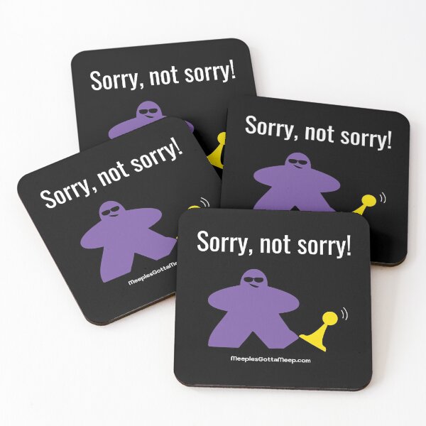 Item preview, Not Sorry, Purple designed and sold by GottaMeep.