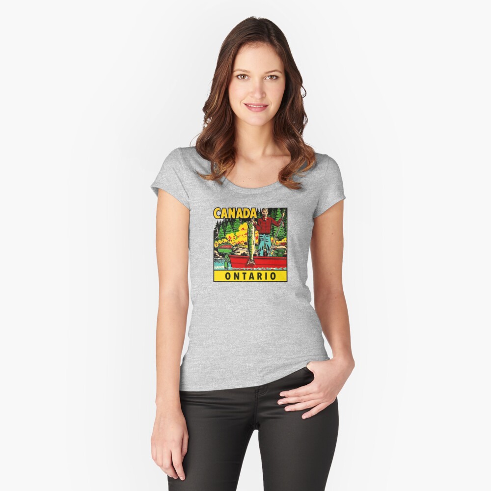 Item preview, Fitted Scoop T-Shirt designed and sold by hilda74.