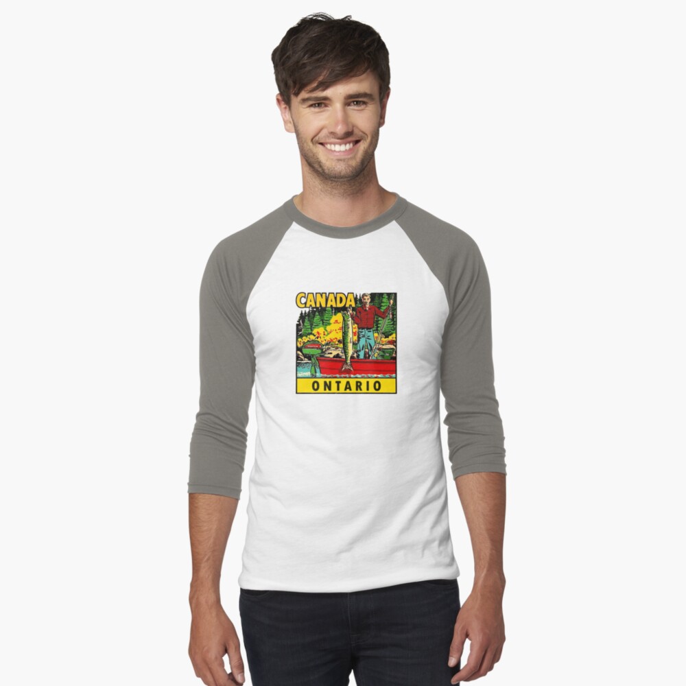 Item preview, Baseball ¾ Sleeve T-Shirt designed and sold by hilda74.