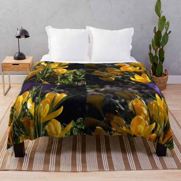 Item preview, Yellow crocus flowers designed and sold by naturematters.