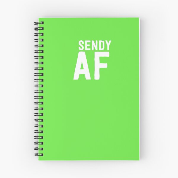 Item preview, THE GAME OF GNAR ::: Sendy AF (Neon Green) designed and sold by avanTishirtco.