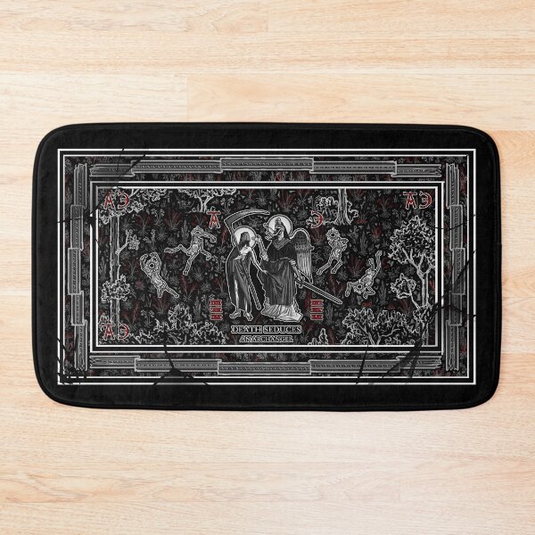 Item preview, iconography - Death Seduces An Archangel (stone tablet) designed and sold by jinofski.