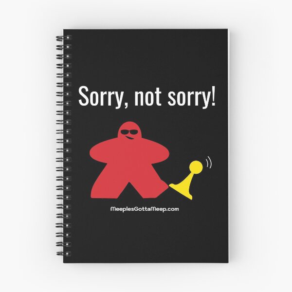 Item preview, Not Sorry, Red designed and sold by GottaMeep.