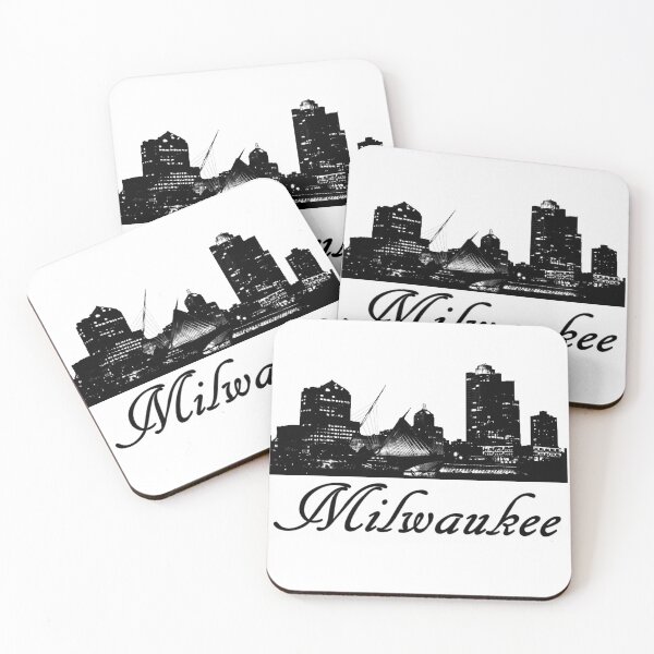 Item preview, Milwaukee Skyline designed and sold by Lisa Bertnick.