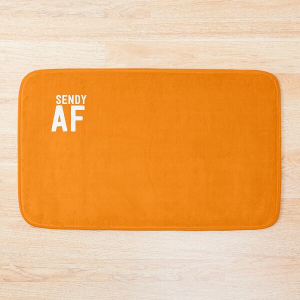 Item preview, THE GAME OF GNAR ::: Sendy AF (Neon Orange) designed and sold by avanTishirtco.