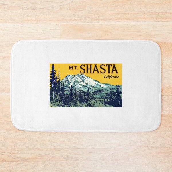 Item preview, Mount Shasta California Vintage Travel Decal designed and sold by hilda74.