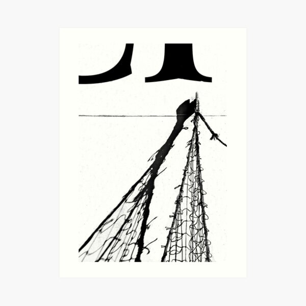 Net on the ferry Art Print