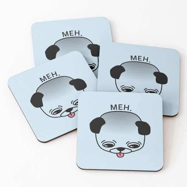 Item preview, Meh Cutest Pug Puggy designed and sold by therealsadpanda.