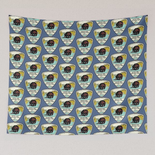 Item preview, Pacific Rim National Park BC Canada Vintage Travel Decal designed and sold by hilda74.