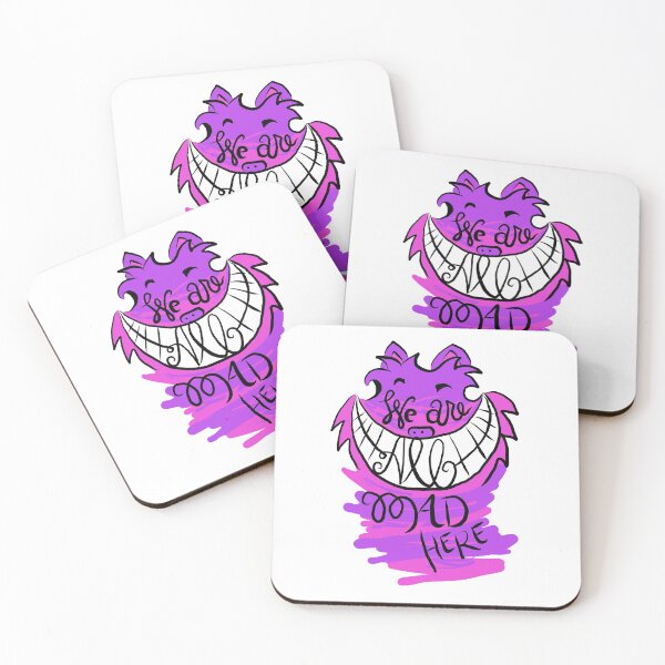 Item preview, We Are All Mad Here designed and sold by Rabble Rouser Arts.