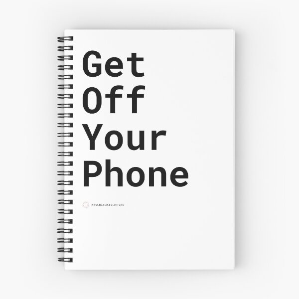 Item preview, Get Off Your Phone designed and sold by NakedSolutions.
