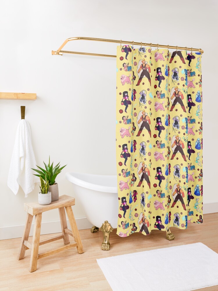 Steven Universe Collage Shower Curtain For Sale By Maidenofiron157 Redbubble 