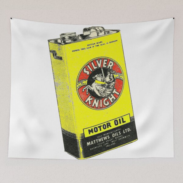 Item preview, Silver Knight Quality Oil From The '50s  designed and sold by taspaul.