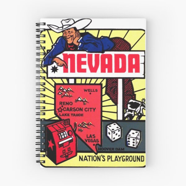 Item preview, Nevada Map Vintage Travel Decal designed and sold by hilda74.